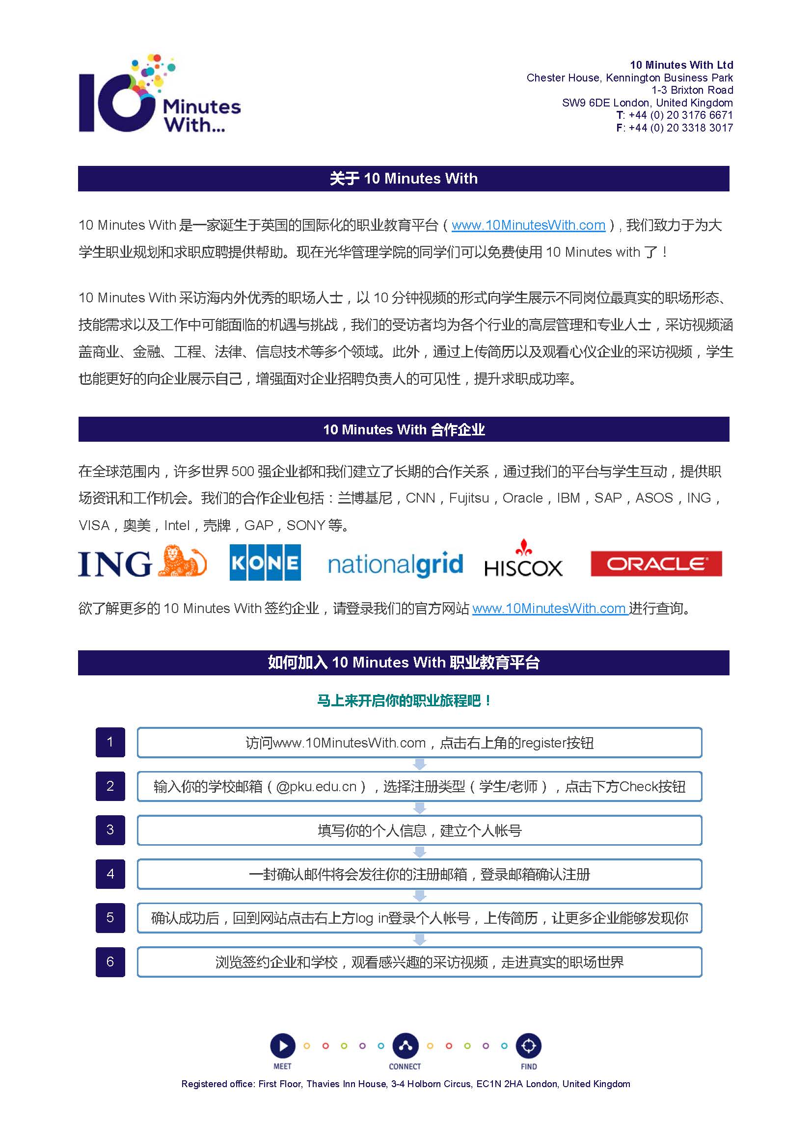 10 Minutes With 开通万利官网使用权限